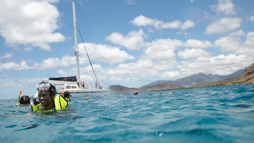 Waikiki Turtle Snorkel Sail