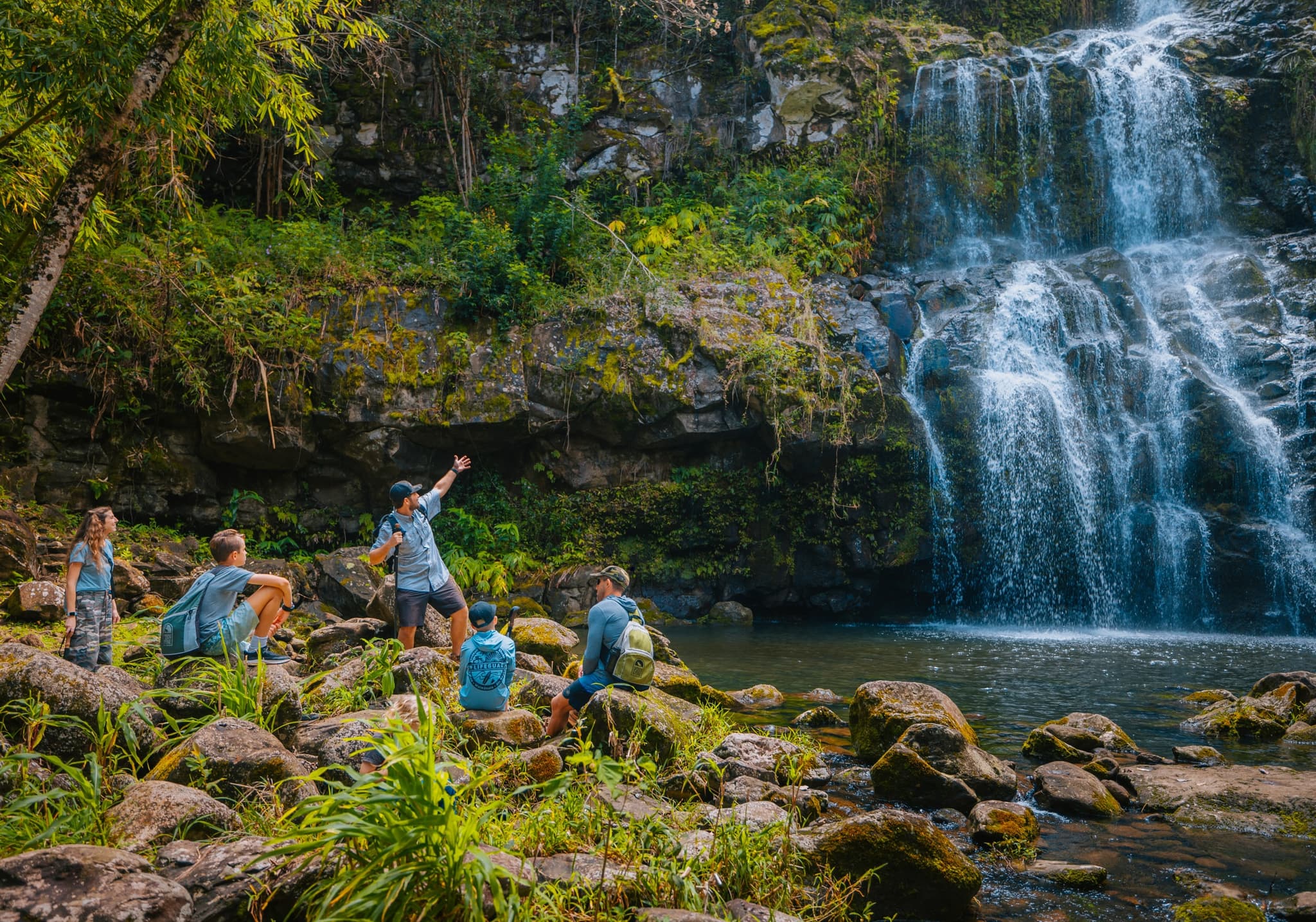 Kohala Waterfalls Adventure - Private Ohana Outing