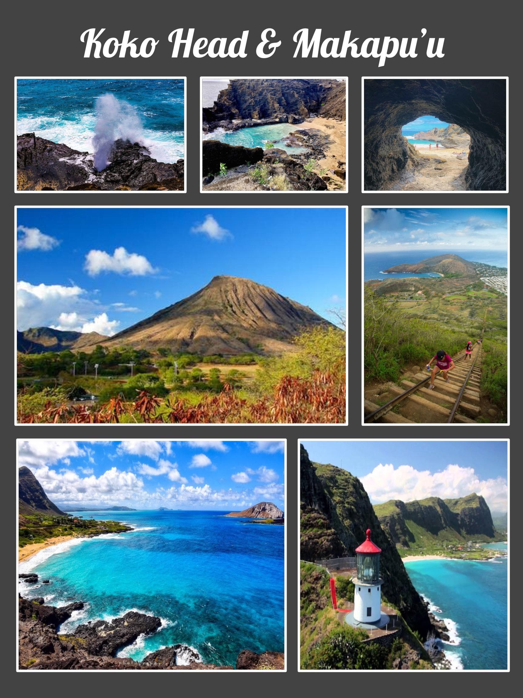 Koko Head Trail Hike, Makapu'u Lookout, Halona Cove & Blowhole