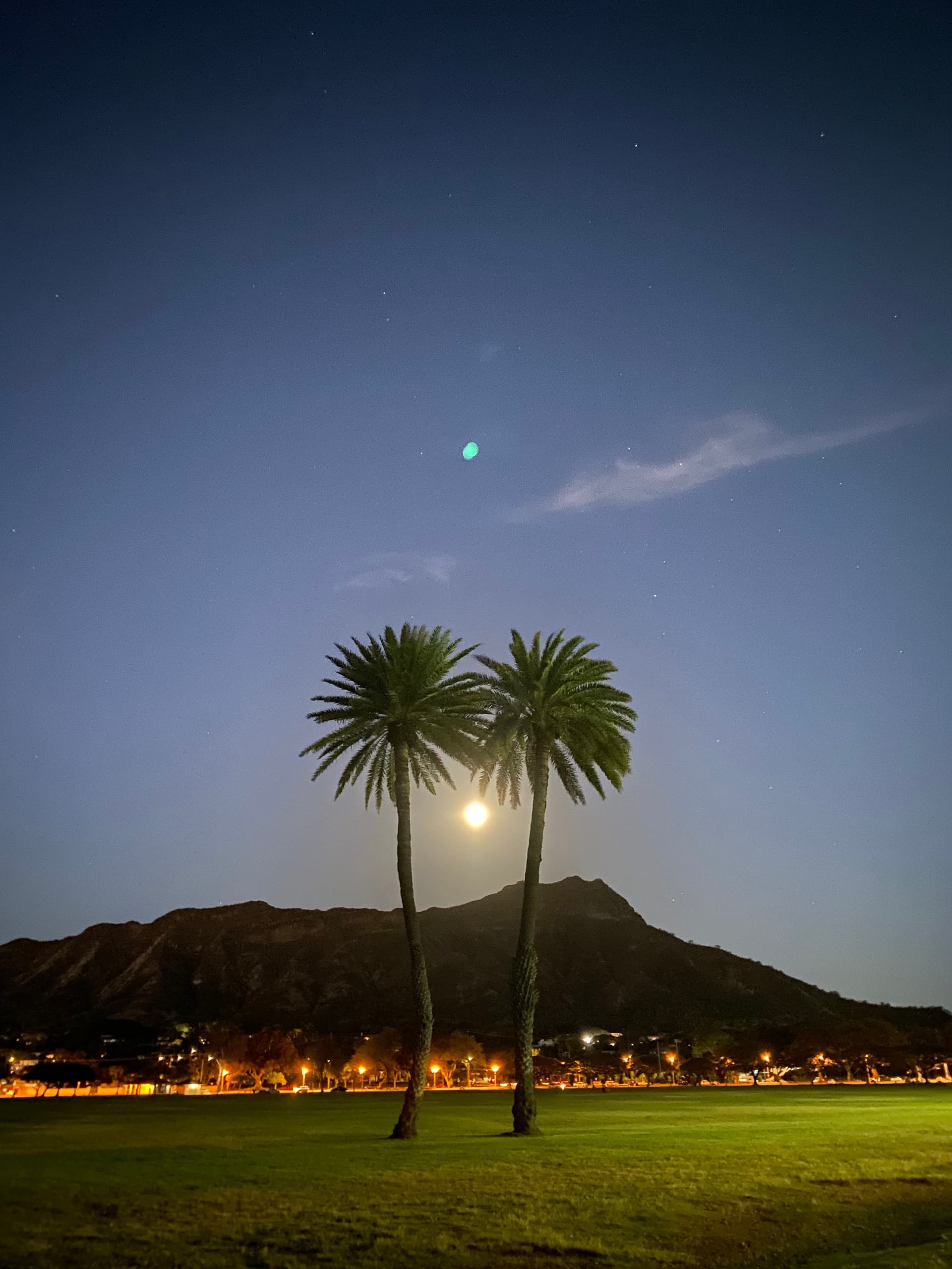 Full Moon Yoga in the Park