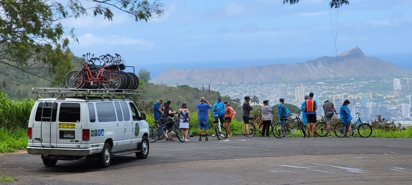 Downhill Bike & Ko’olau Waterfall Hike