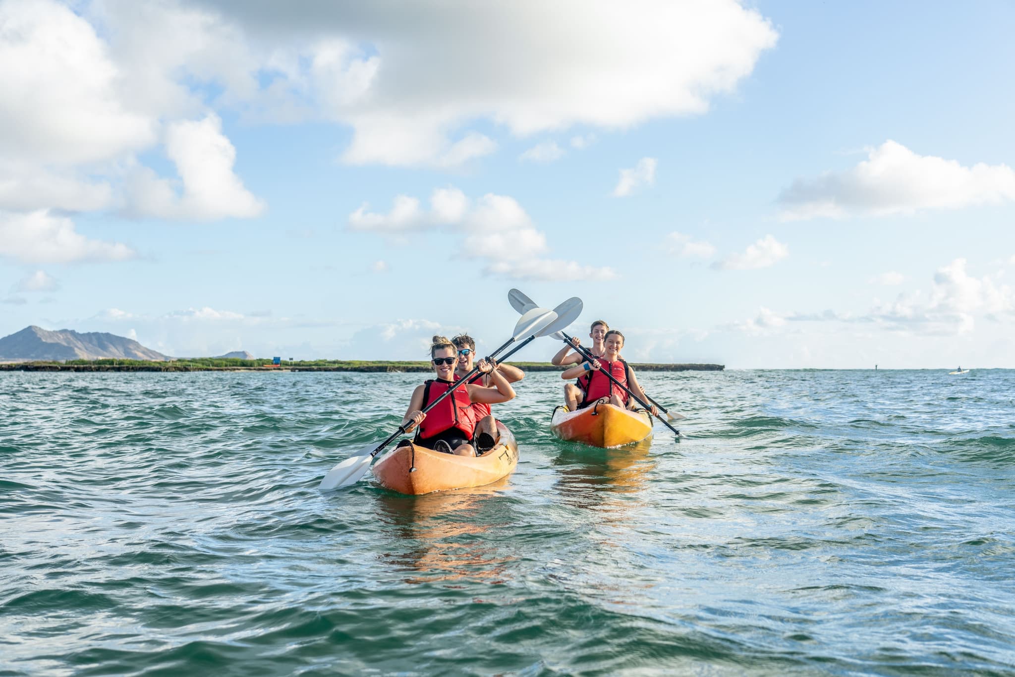 Guided Mokulua Islands Kayak Tour and E-Bike Adventure