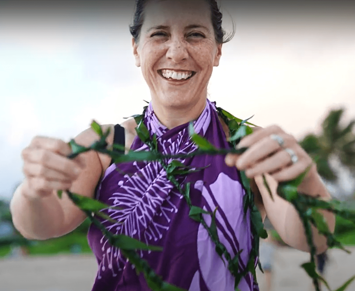 Waterfall & Lei-making