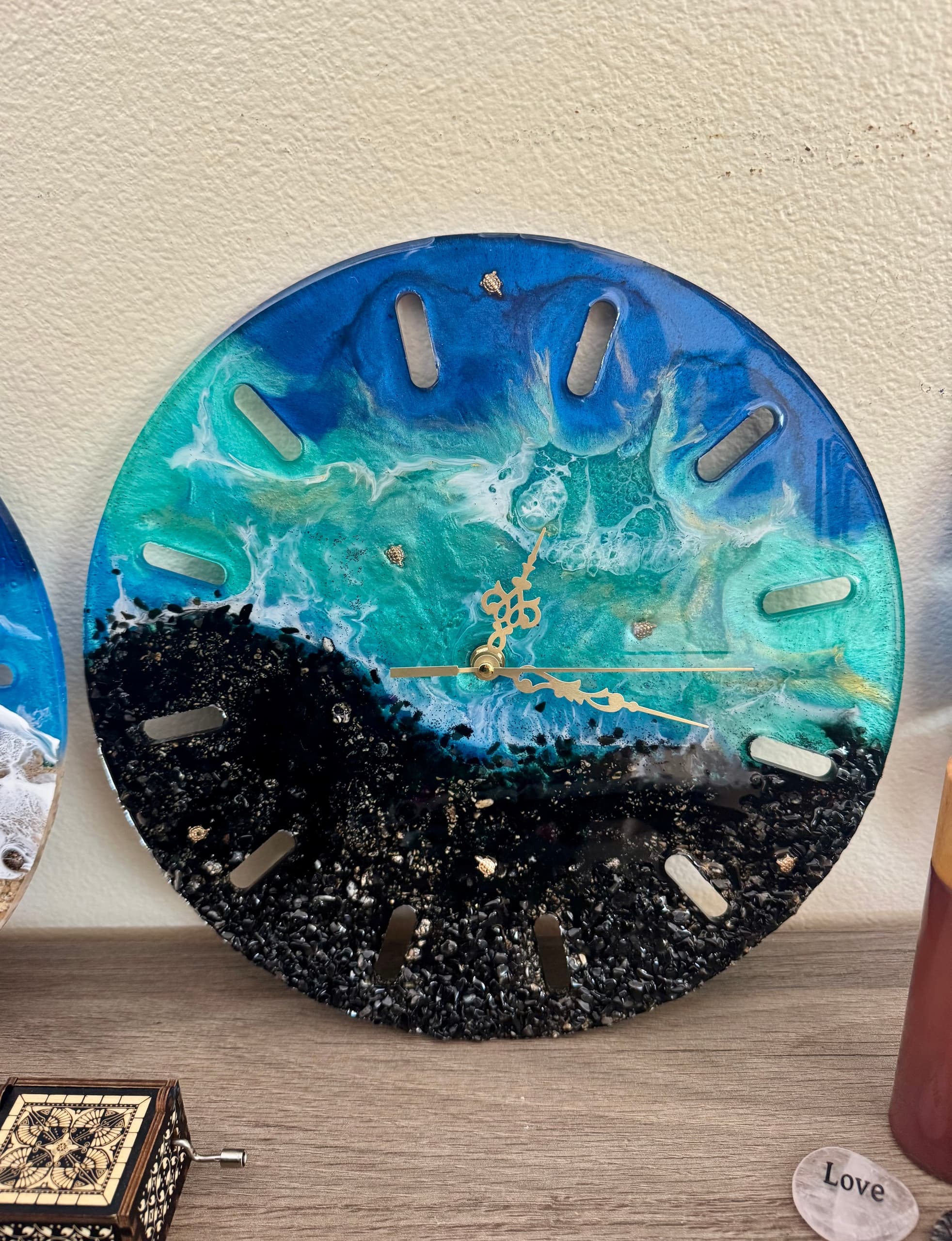 Epoxy Resin Ocean Clock Workshop