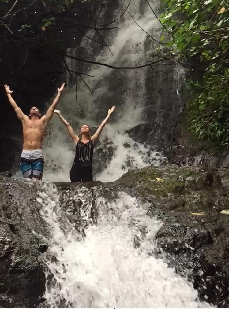 Jungle Yoga Waterfall Hike