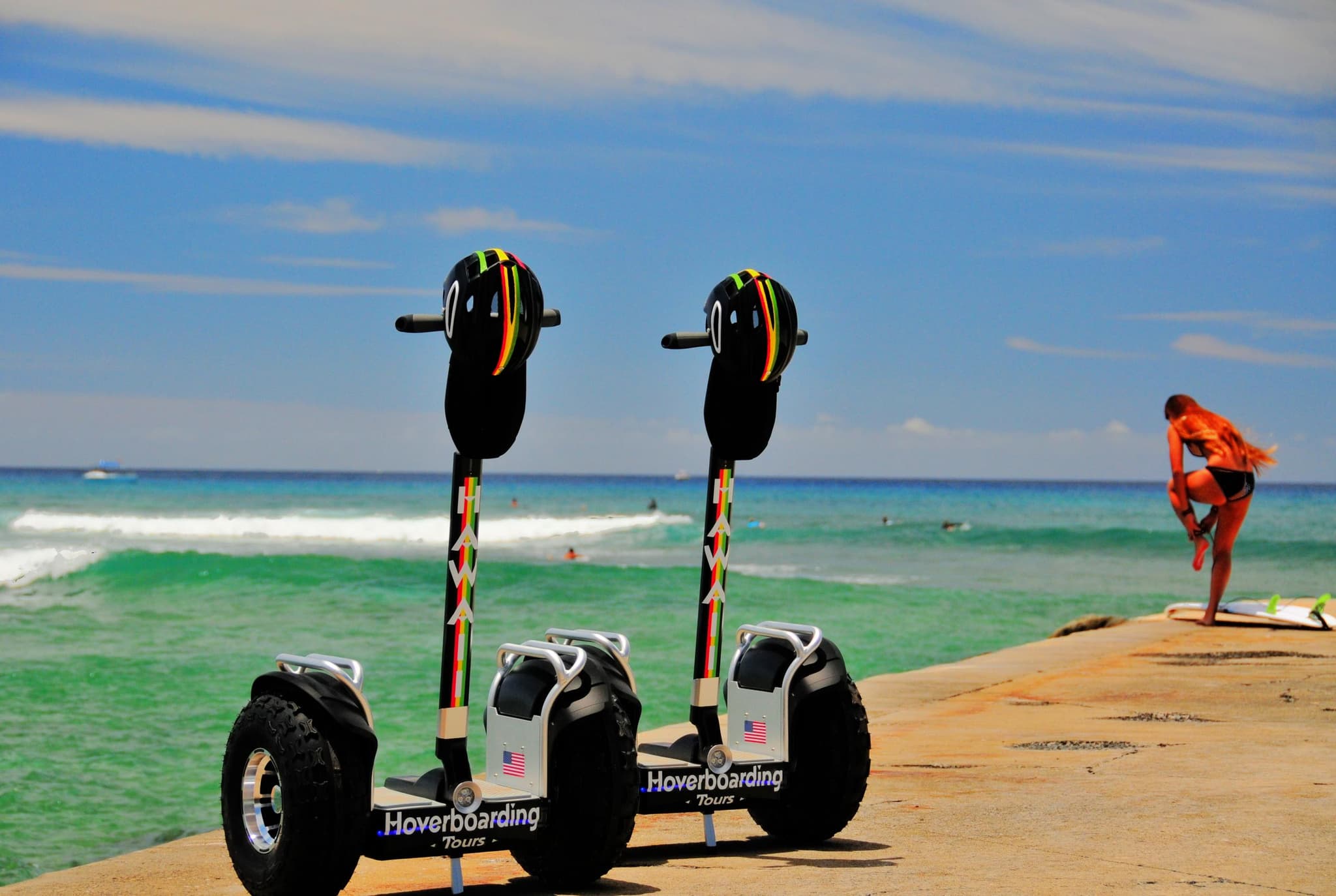 Waikiki Hoverboarding "Magic" Tour- Ala Moana, West Waikiki & More!