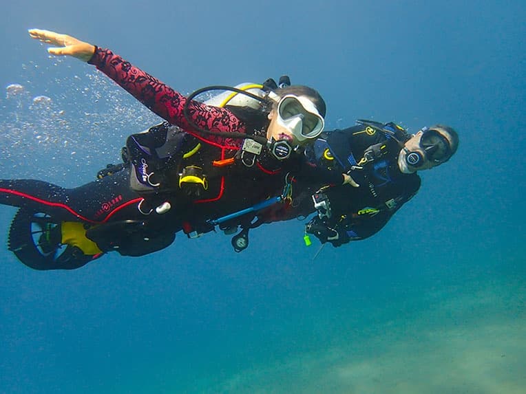 Guided Scooter Dive or DPV Specialty Certification