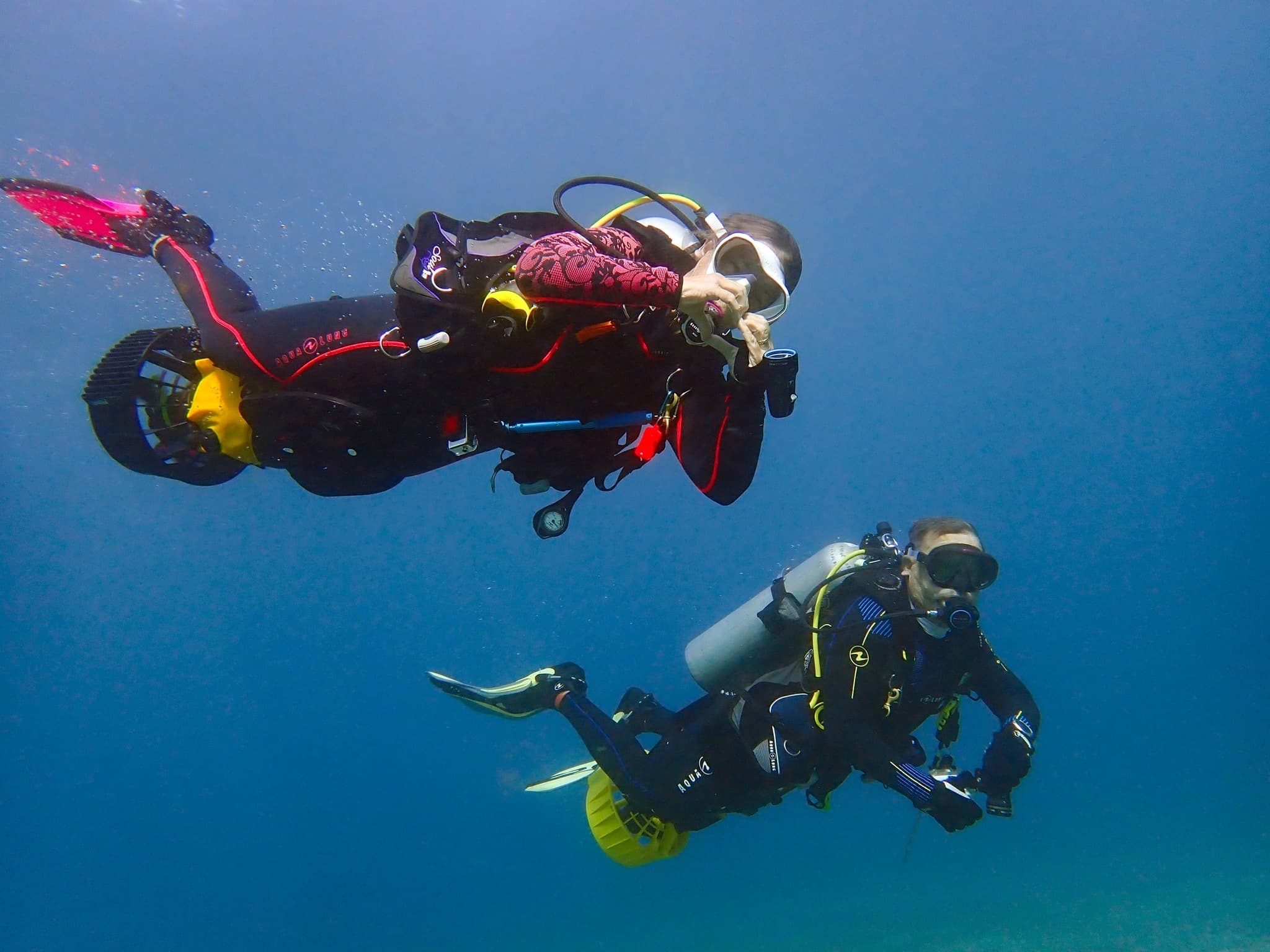 Guided Scooter Dive or DPV Specialty Certification