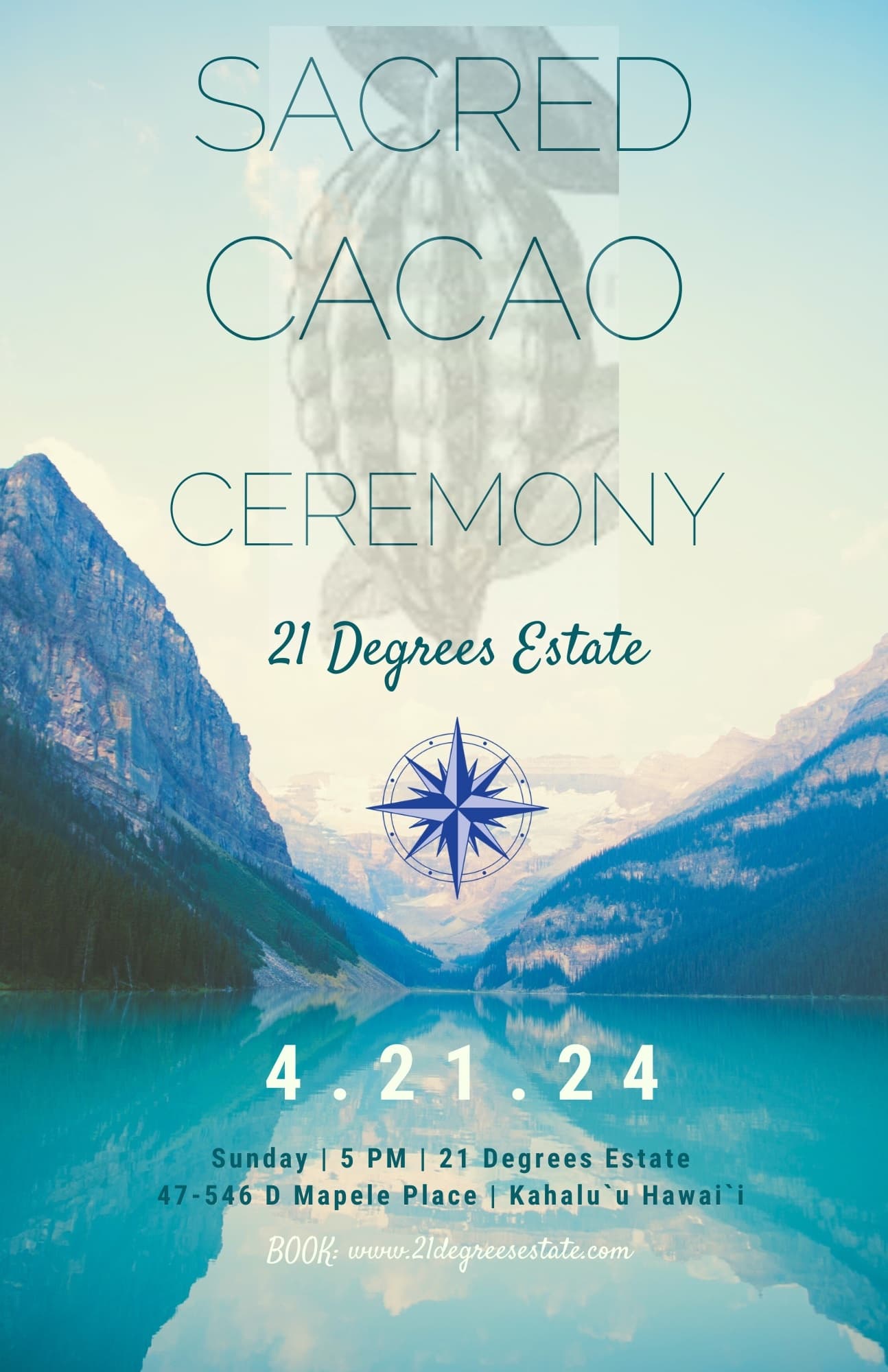 Sacred Cacao Ceremony with Breathwork and Meditation