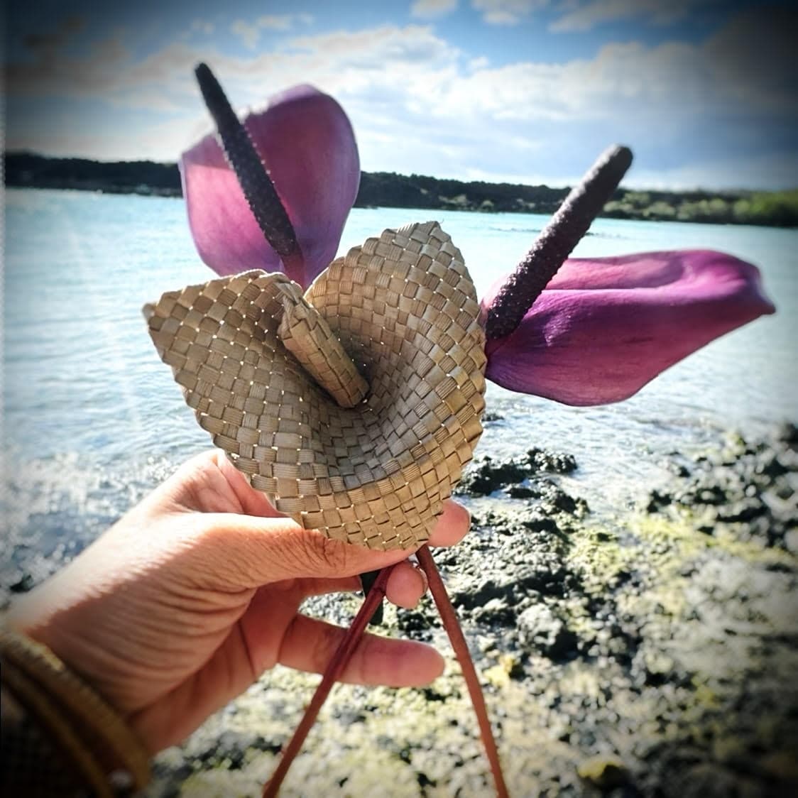 Anthurium Flower Lauhala Weaving Workshop