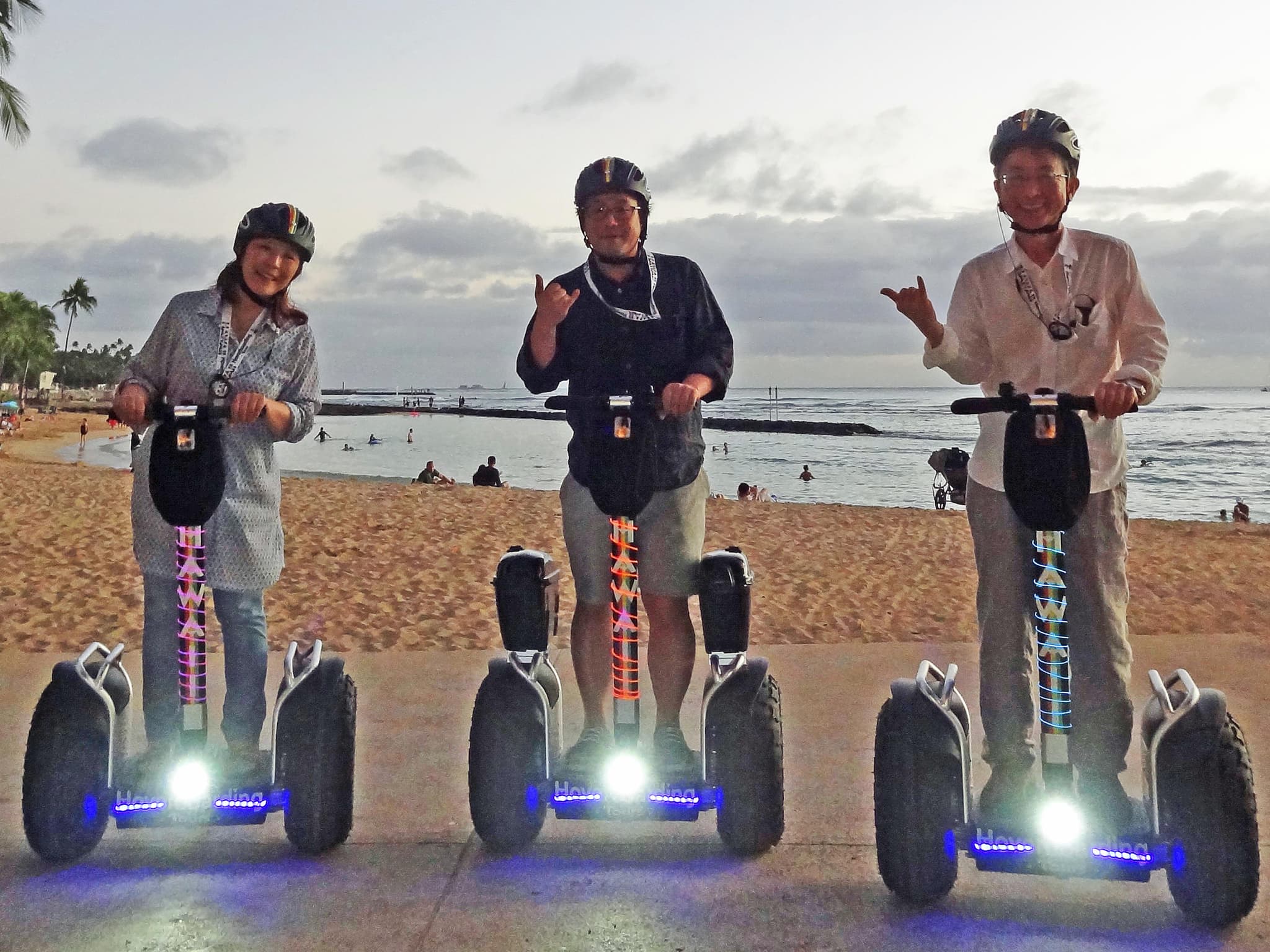Waikiki Hoverboarding "Signature Sunset" Tour- Diamond Head, Beaches & More!