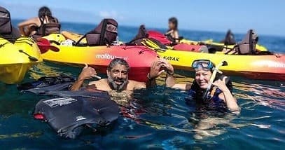 Kealakekua Bay Tour AKA "Captain Cook Tour" • Kayak Snorkel