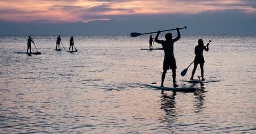 Glow SUP Paddle Rental