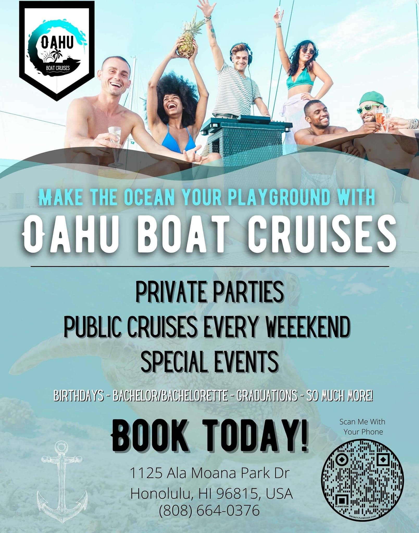 Sunday Funday on a Boat w/ OBC