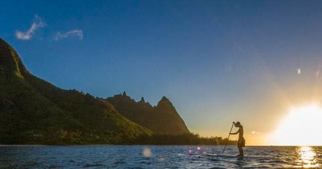 Anini Beach Stand Up Paddle Lesson/Tour