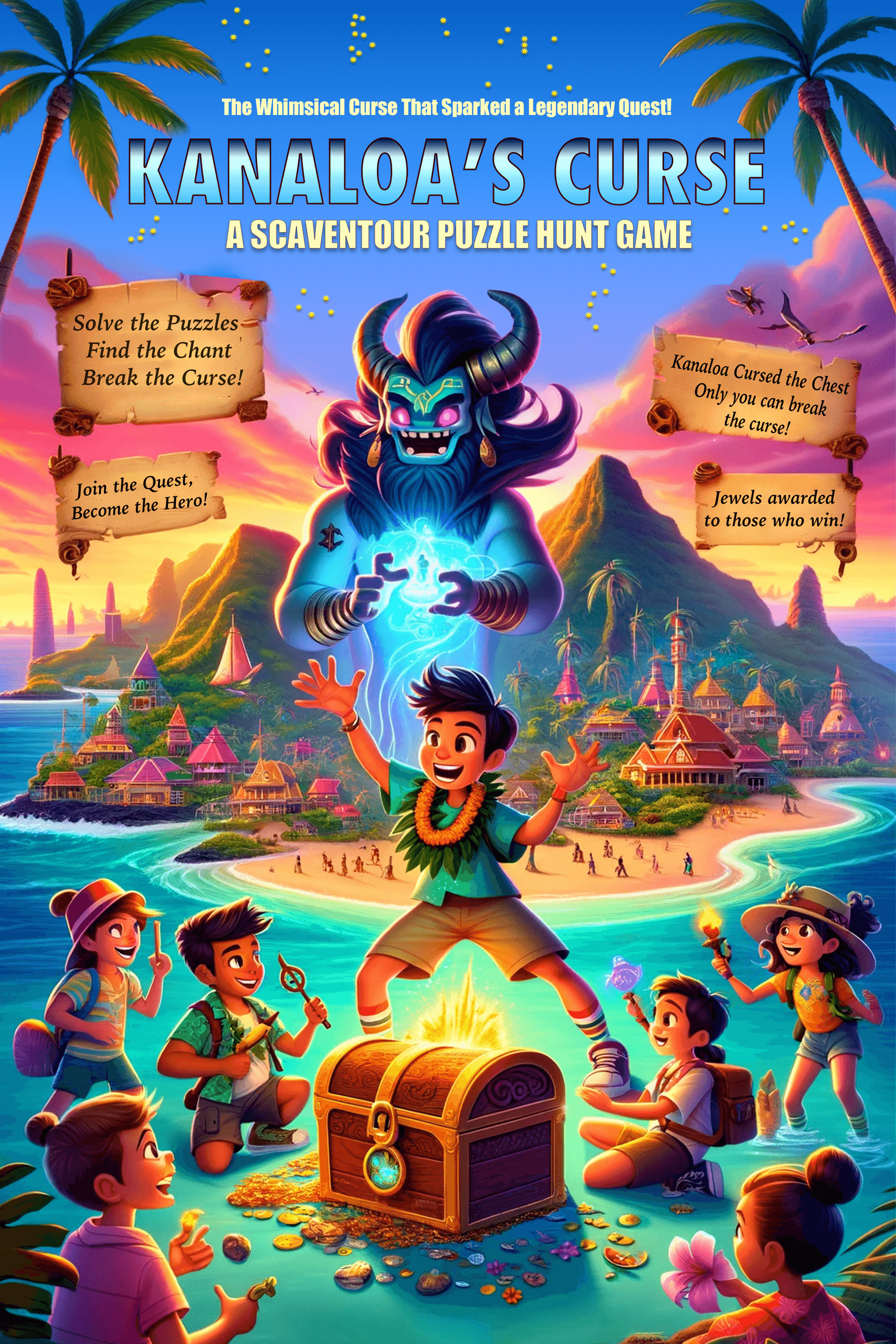 Kanaloa's Curse - Kid's Game - Marriott Waikiki