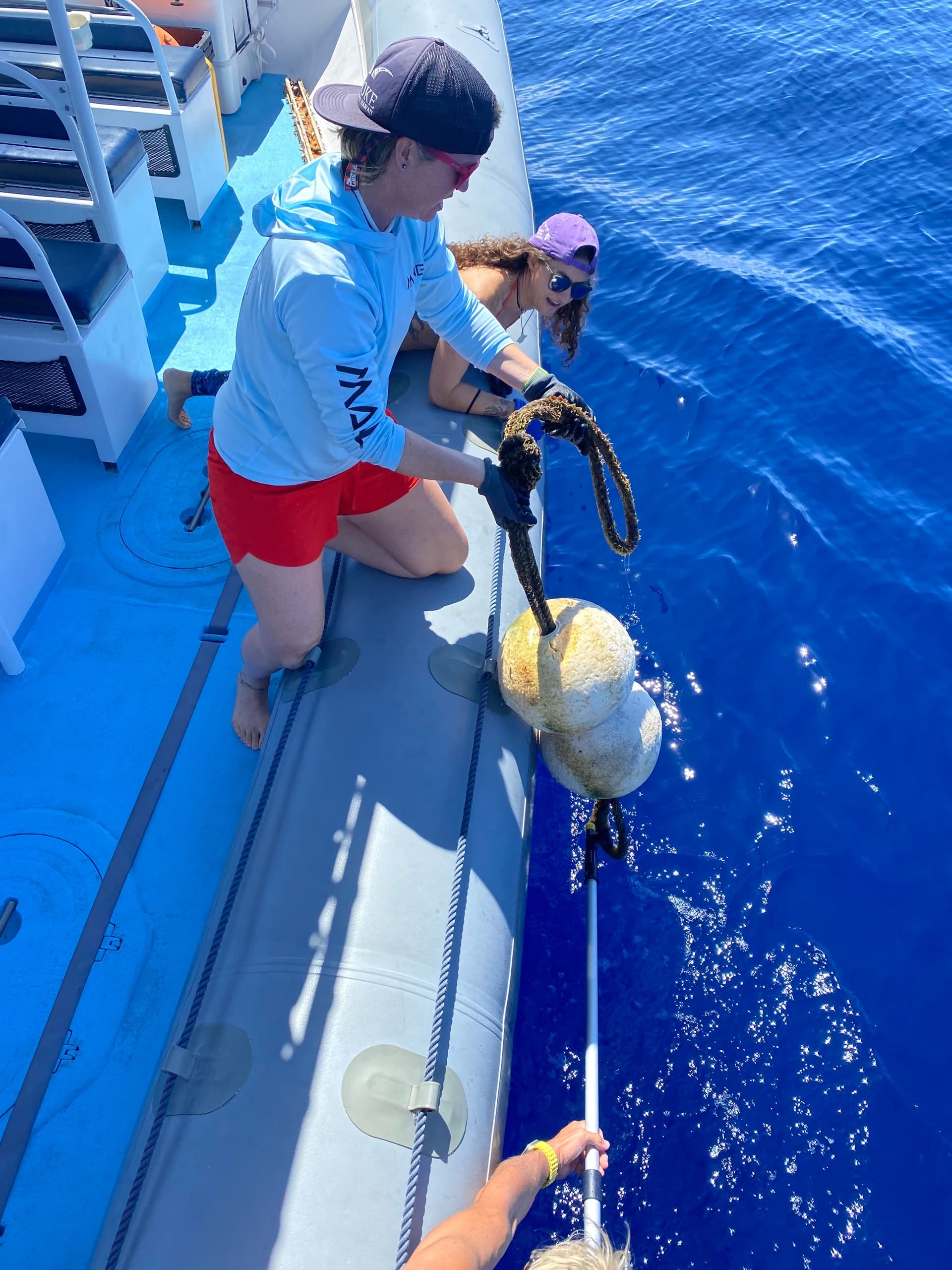 Super-Raft Snorkel and Ocean Debris Cleanup