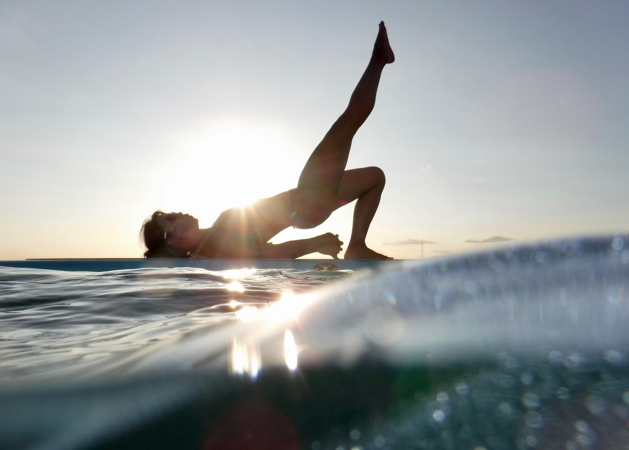 Stand Up Paddle Yoga