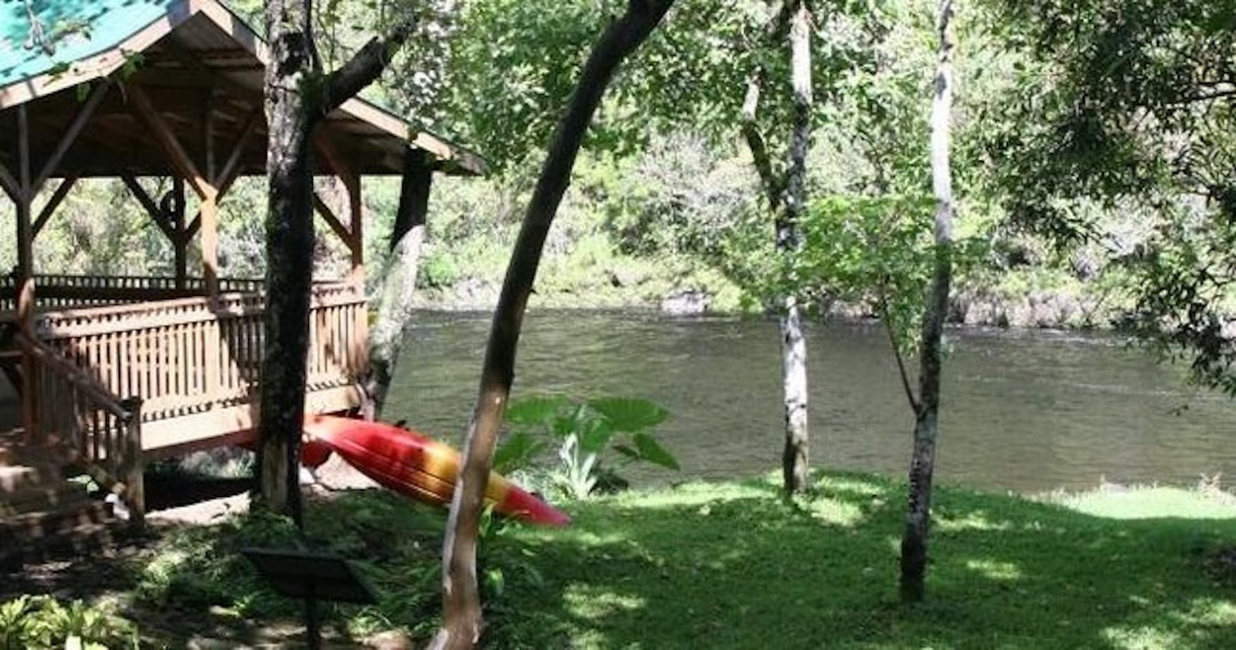 Private Waterfall and River Swim