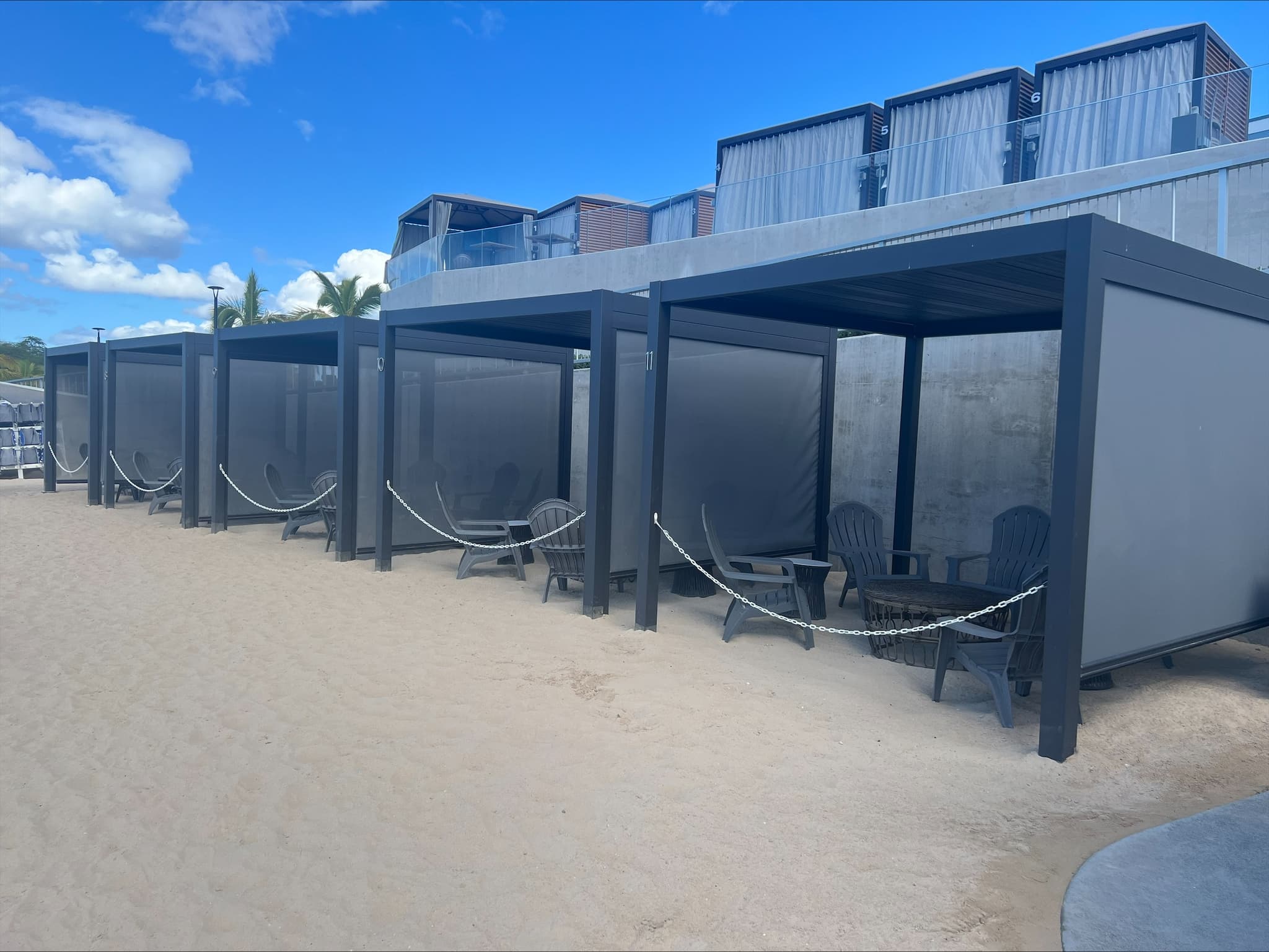 Waterfront Cabanas