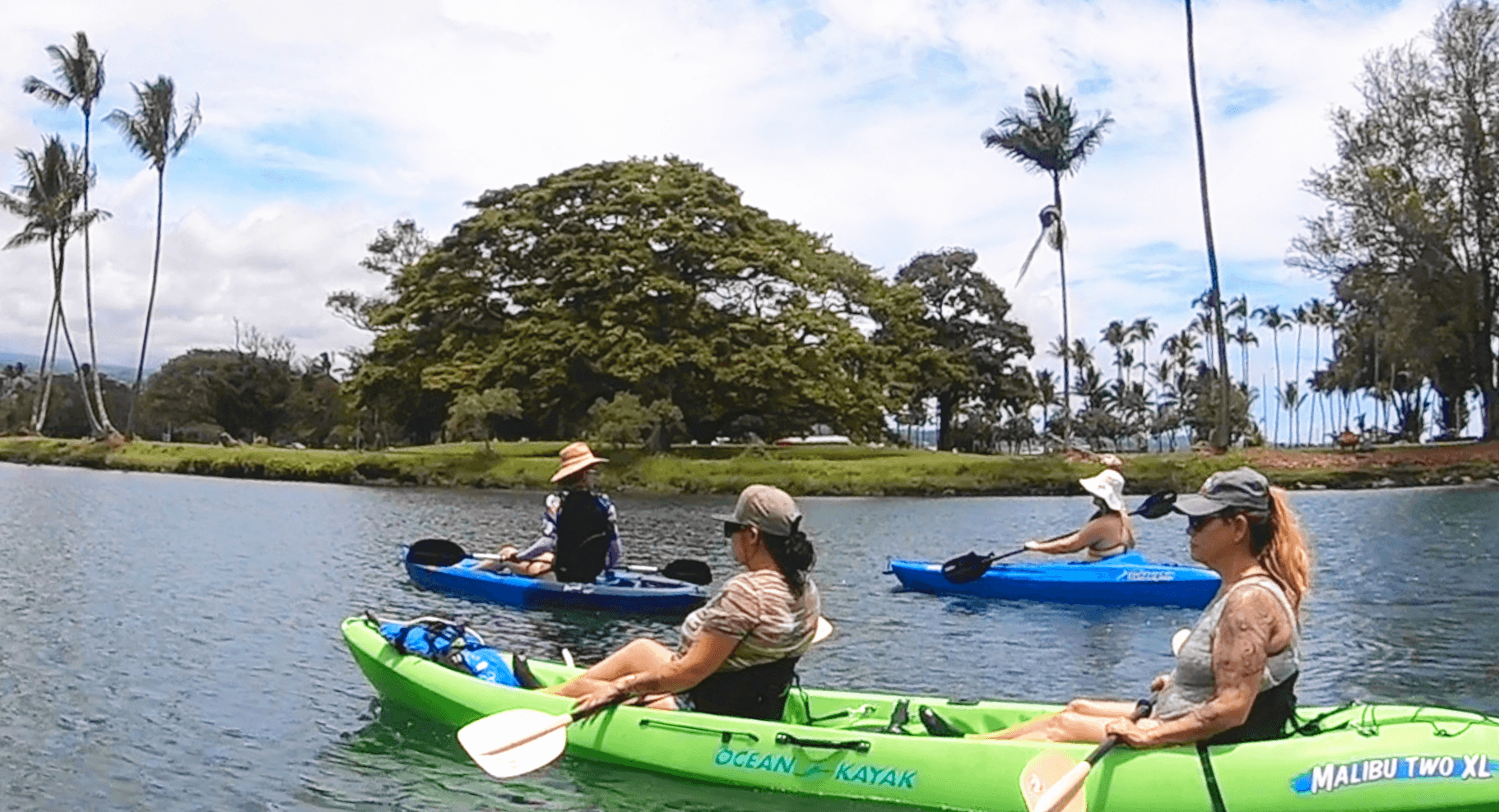 Kayak - Wailoa River to King Kamehameha Statue Adventure