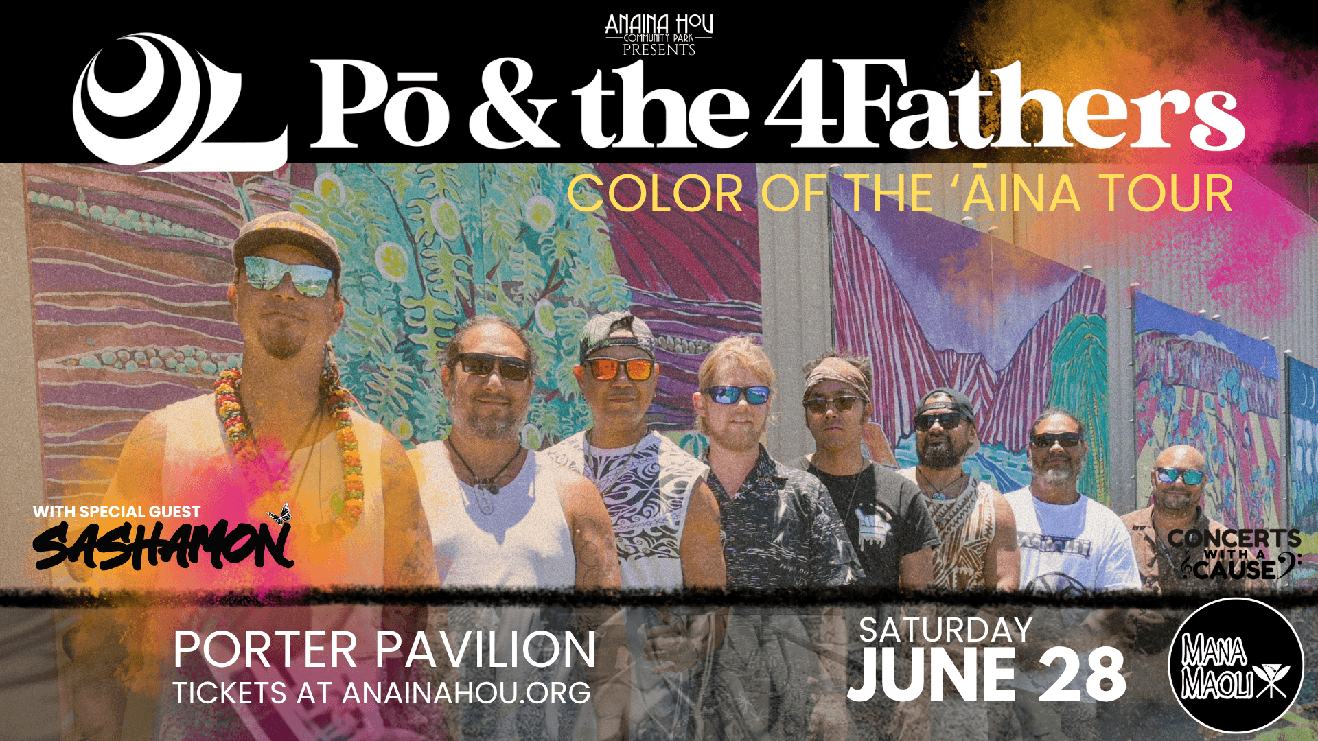 Pō & the 4Fathers Color of the 'Aina Tour