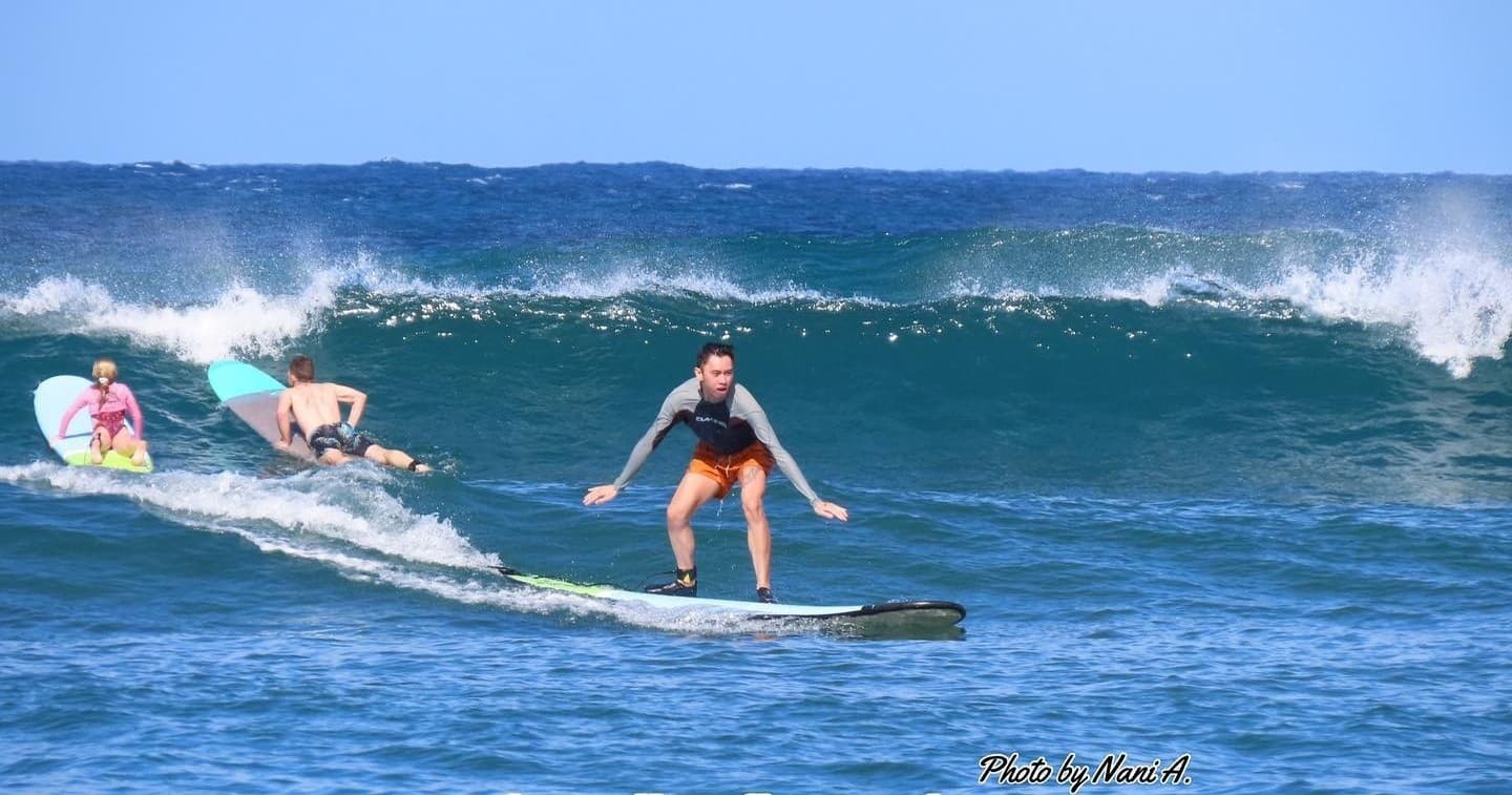 Northeast Shore - Punaluʻu - Private Group Surfing Lessons