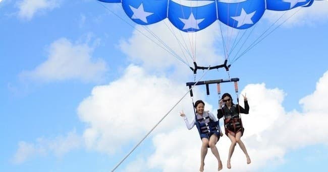 Parasail and Wakeboard Combo