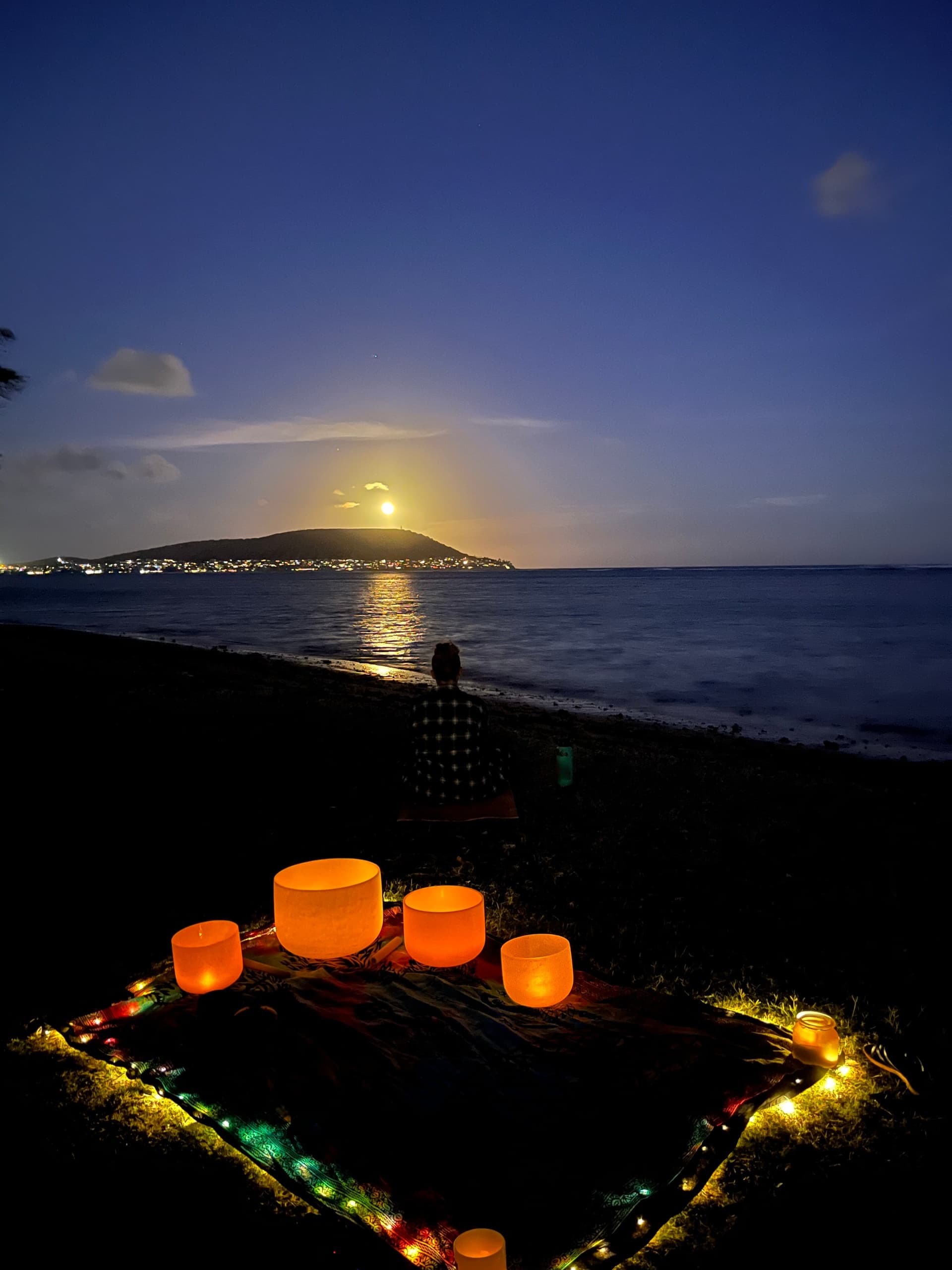 Full Moon Yoga in the Park
