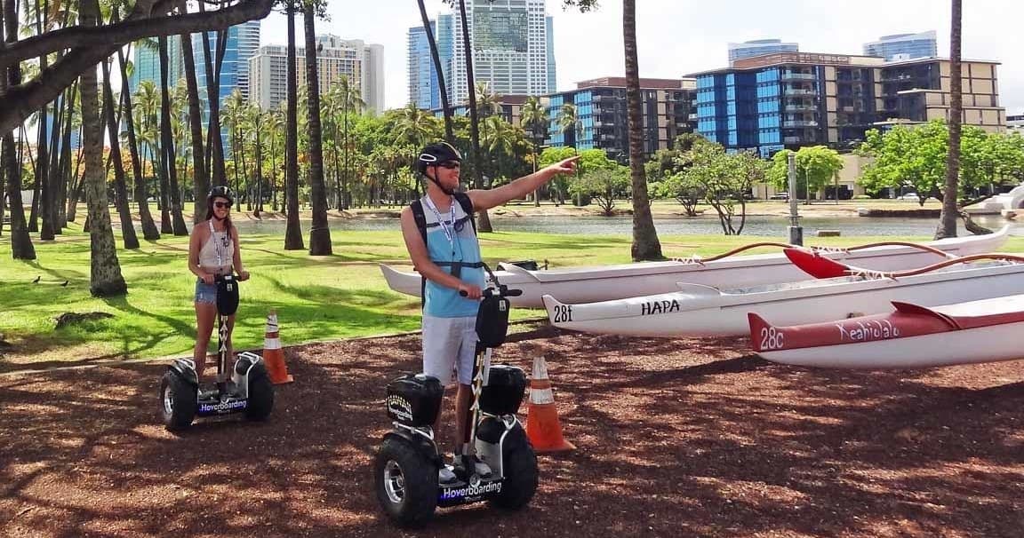 Waikiki Hoverboarding "Island" Tour- Ala Moana & Magic Island