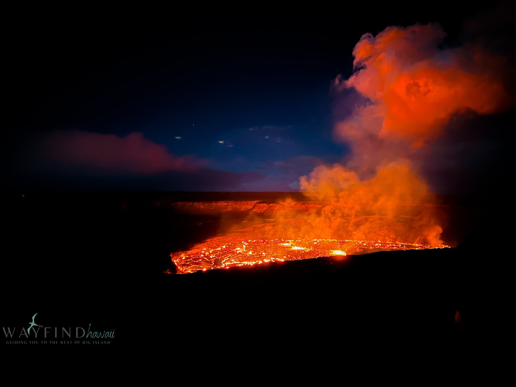Volcano After Dark - Private Kilauea Eruption Tour