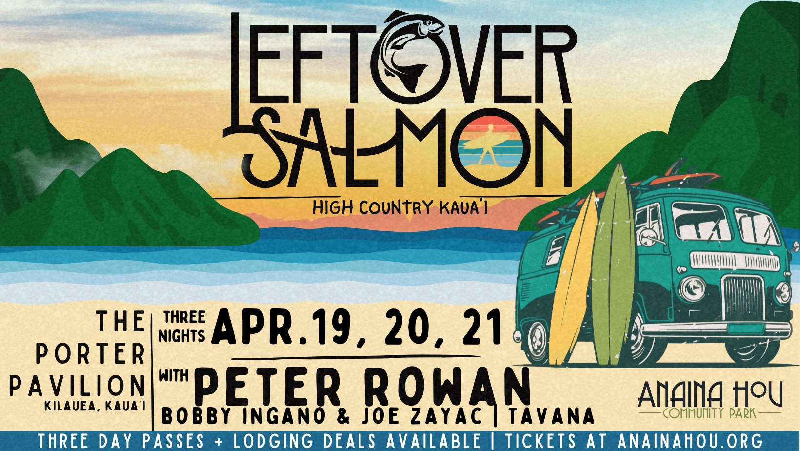 Leftover Salmon - High Country Kaua'i