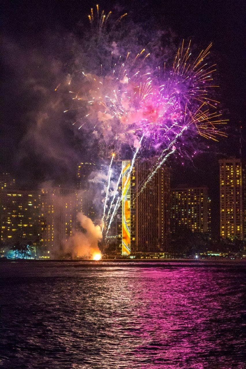 Friday Night Firework Sail