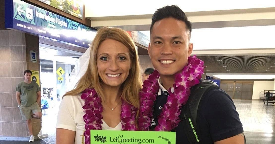 Honeymoon Lei Greeting - Honolulu Airport, Oahu