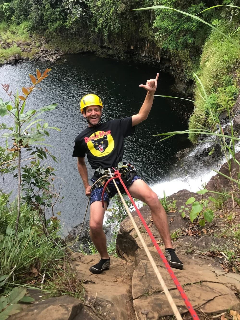 Waterfall Rappelling