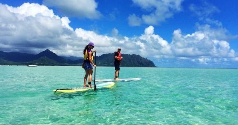 Lanikai To Mokulua Islands Stand Up Paddle Board Tour