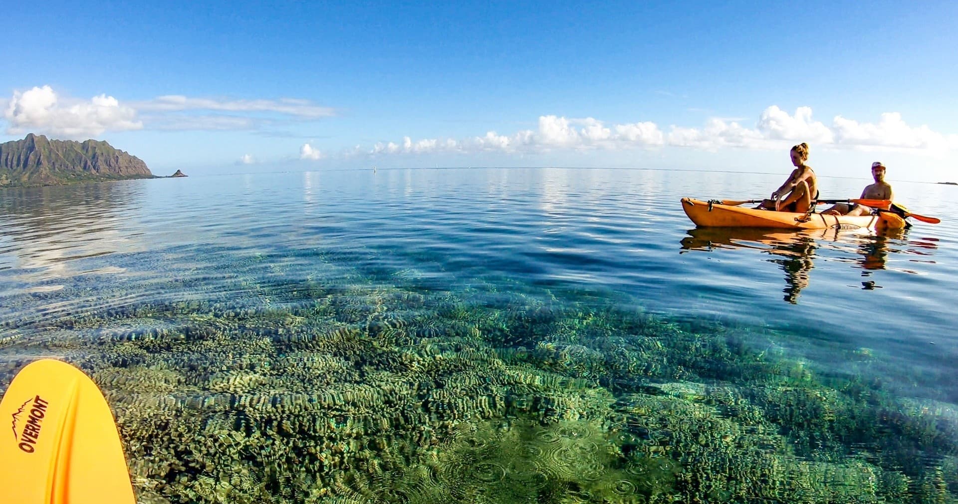 Kaneohe Bay Sandbar Self-Guided Kayak Experience