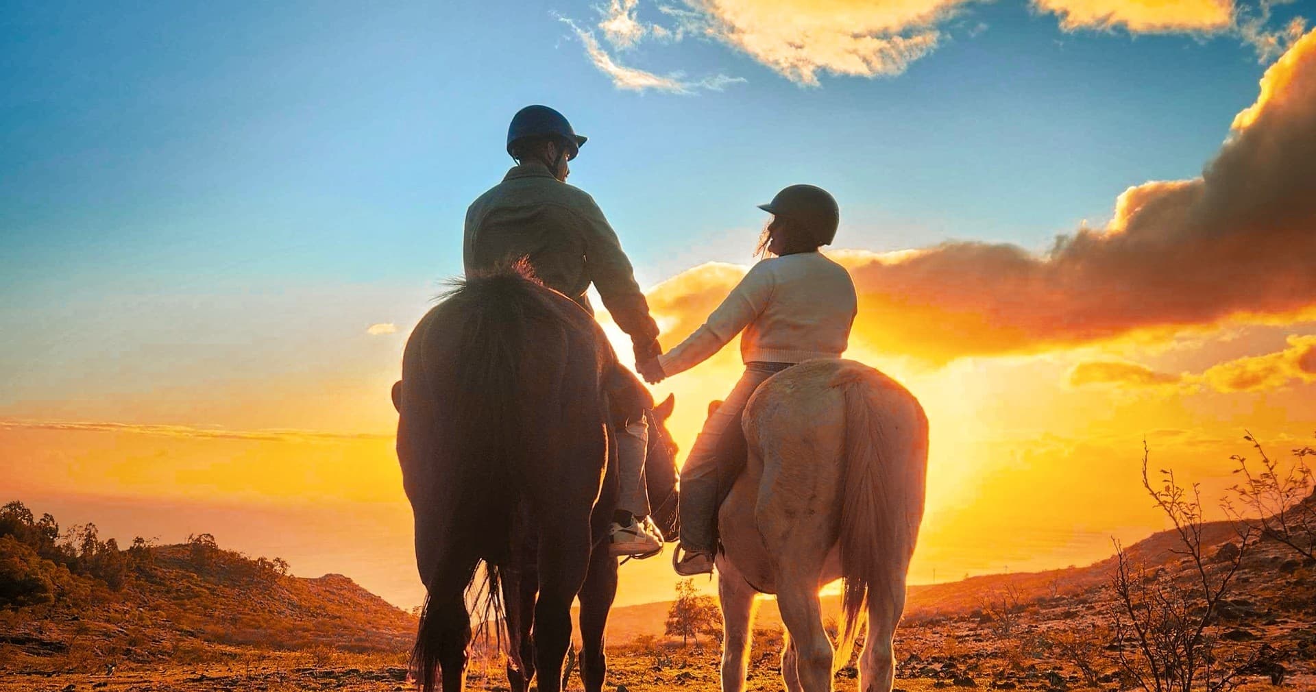 Valentine's Romance Ride, Sunset