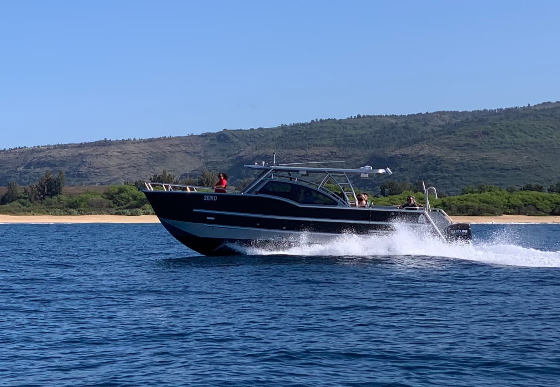 Na Pali Coast Tour on the new Seiko I & Seiko II Catamaran