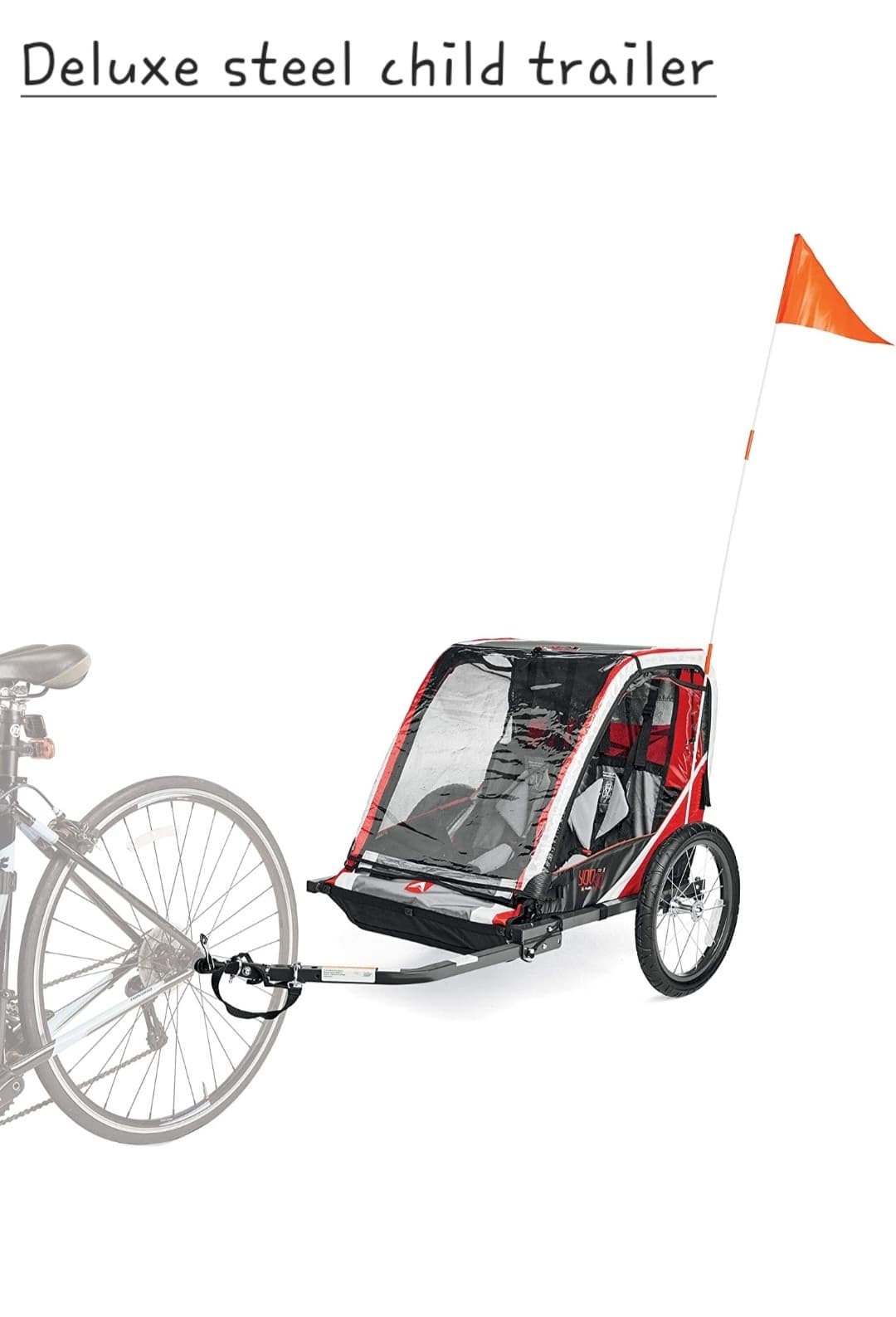 pedal-bike trailer