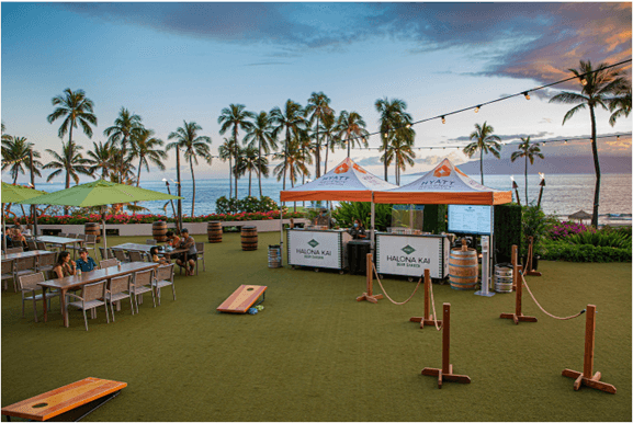 Aloha Plate and Pours