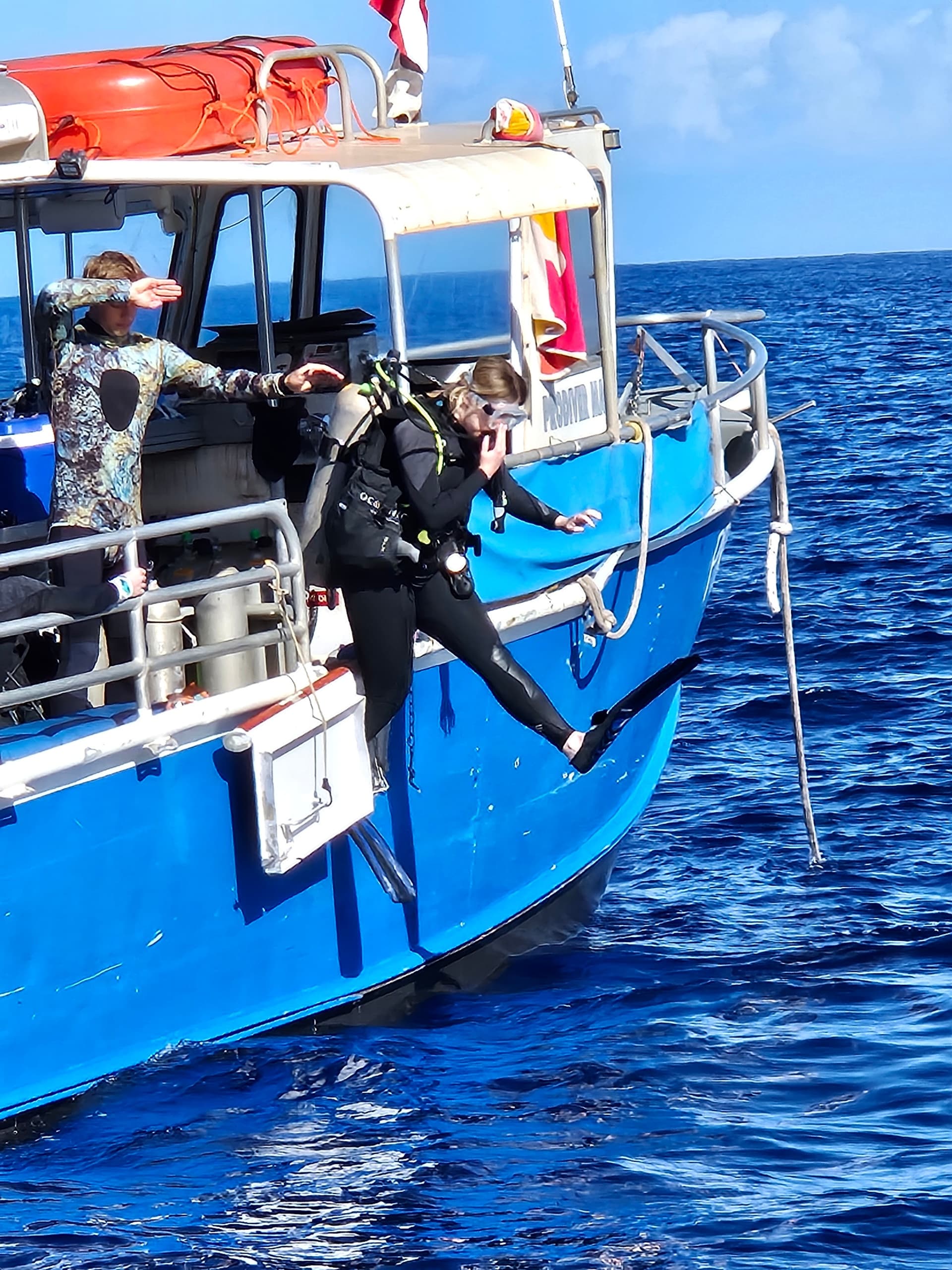 PADI Advanced Open Water Certification (part  2) - Boat