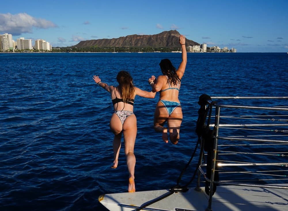 Sunset Swim and Sail