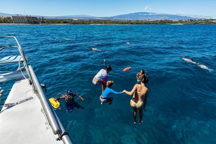 Snorkel Adventure Departing Anaeho’omalu Bay