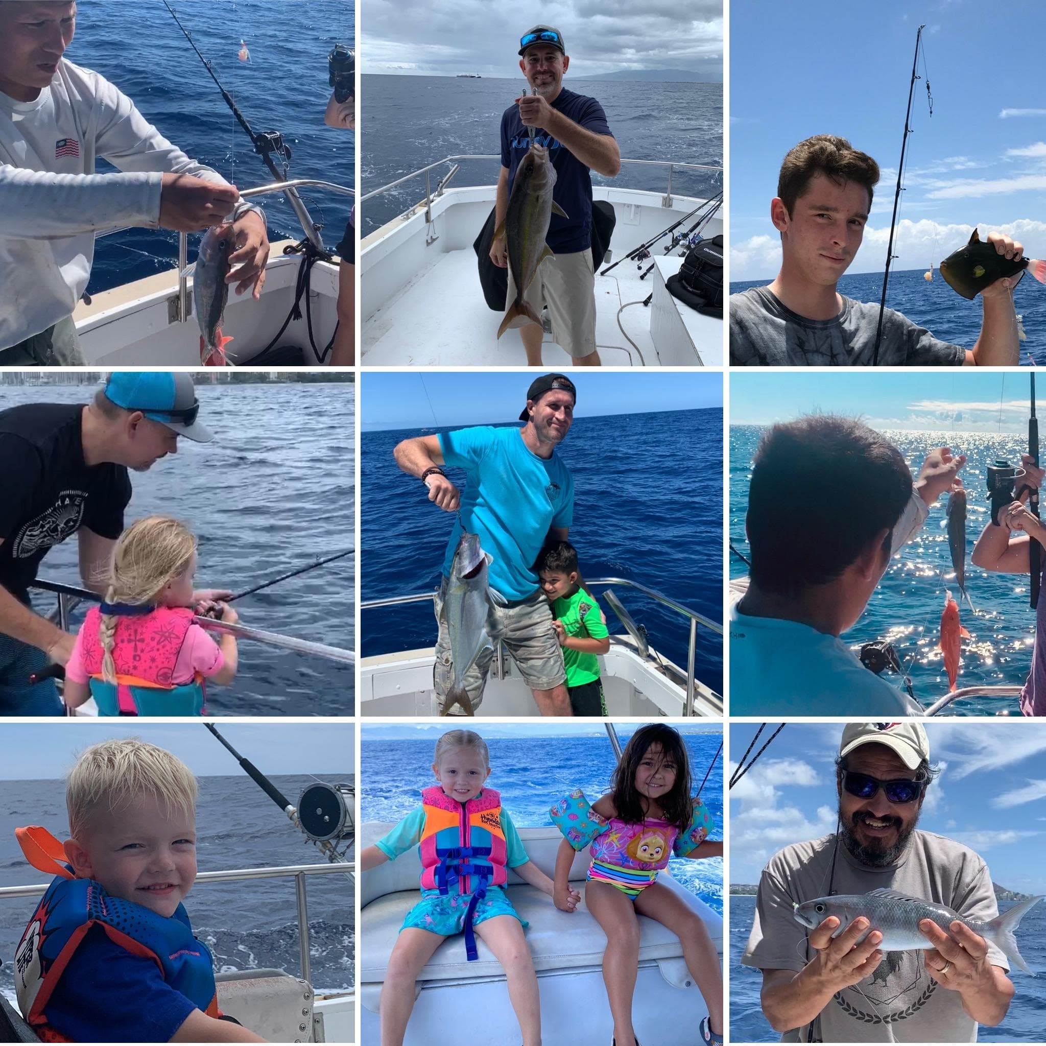 Private Bottom Fun Fishing Charter for Family and Friends