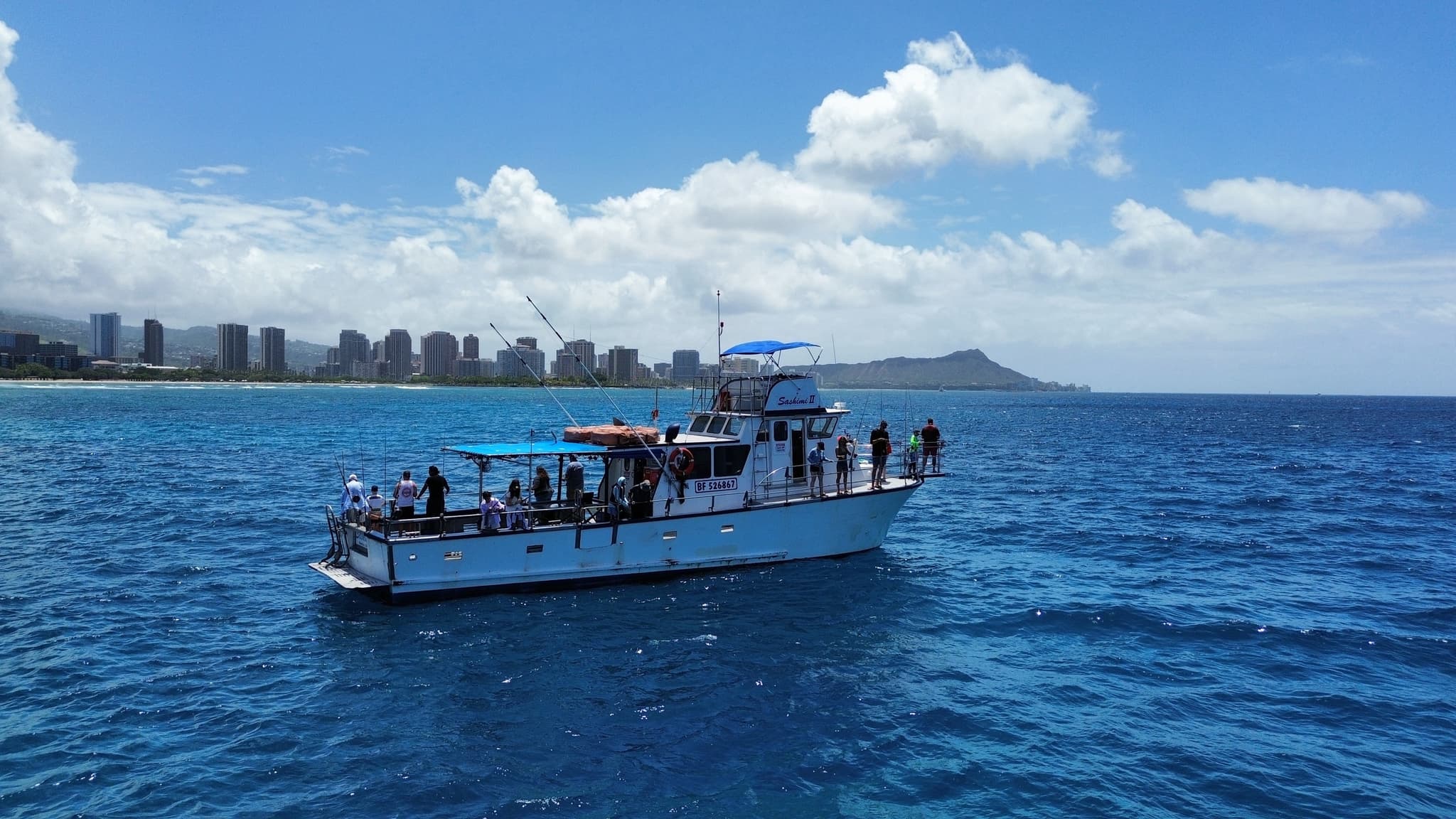 Bottom Fishing and Fireworks Cruise