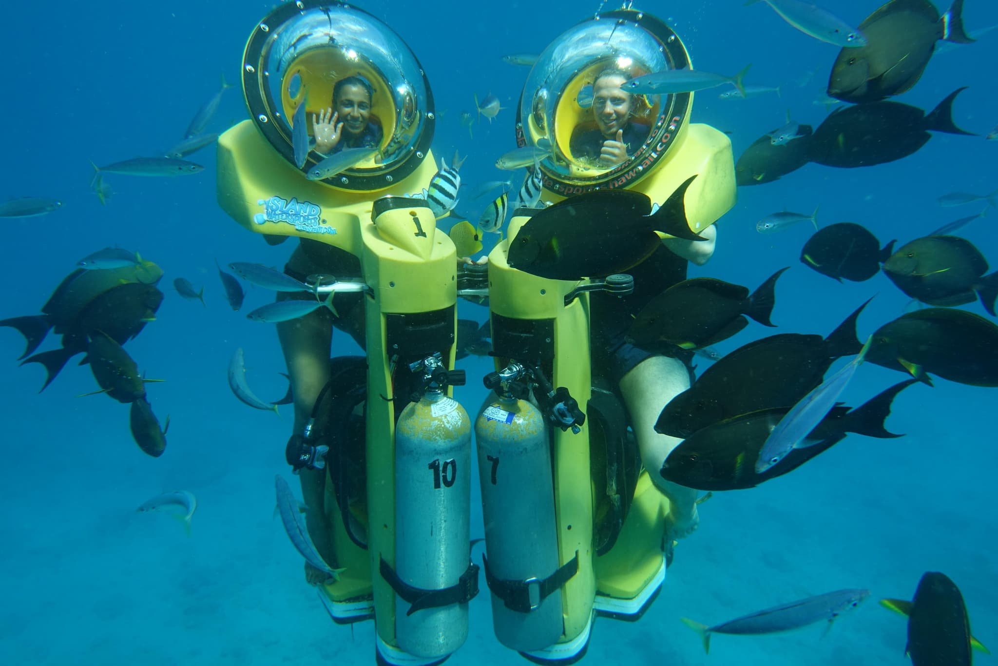 Submarine Scooter & Turtle Snorkeling Tour