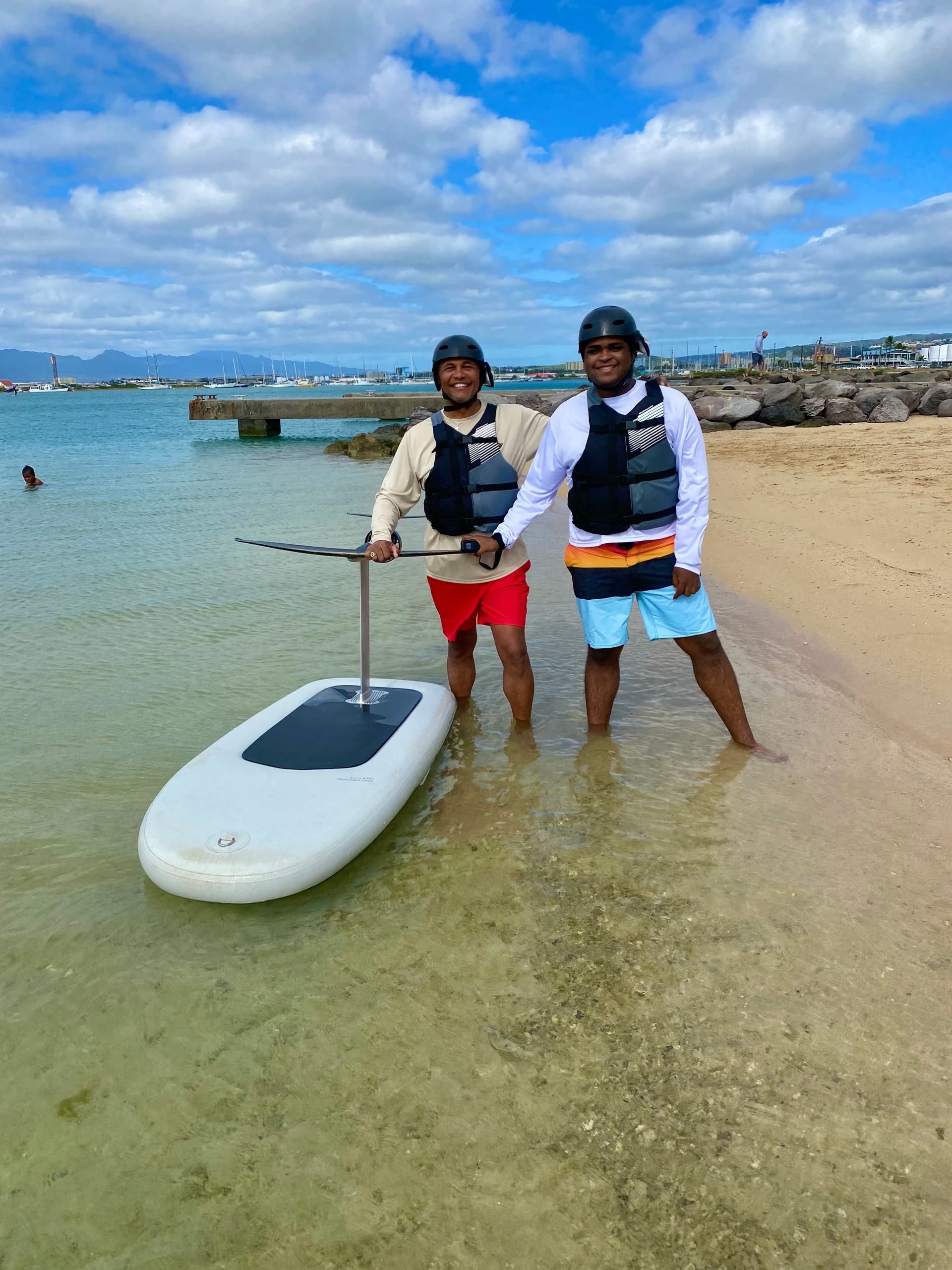 GROUP MID LENGTH EFOIL EXPERIENCE. Up to 10 participants (call if more than 4 participants)