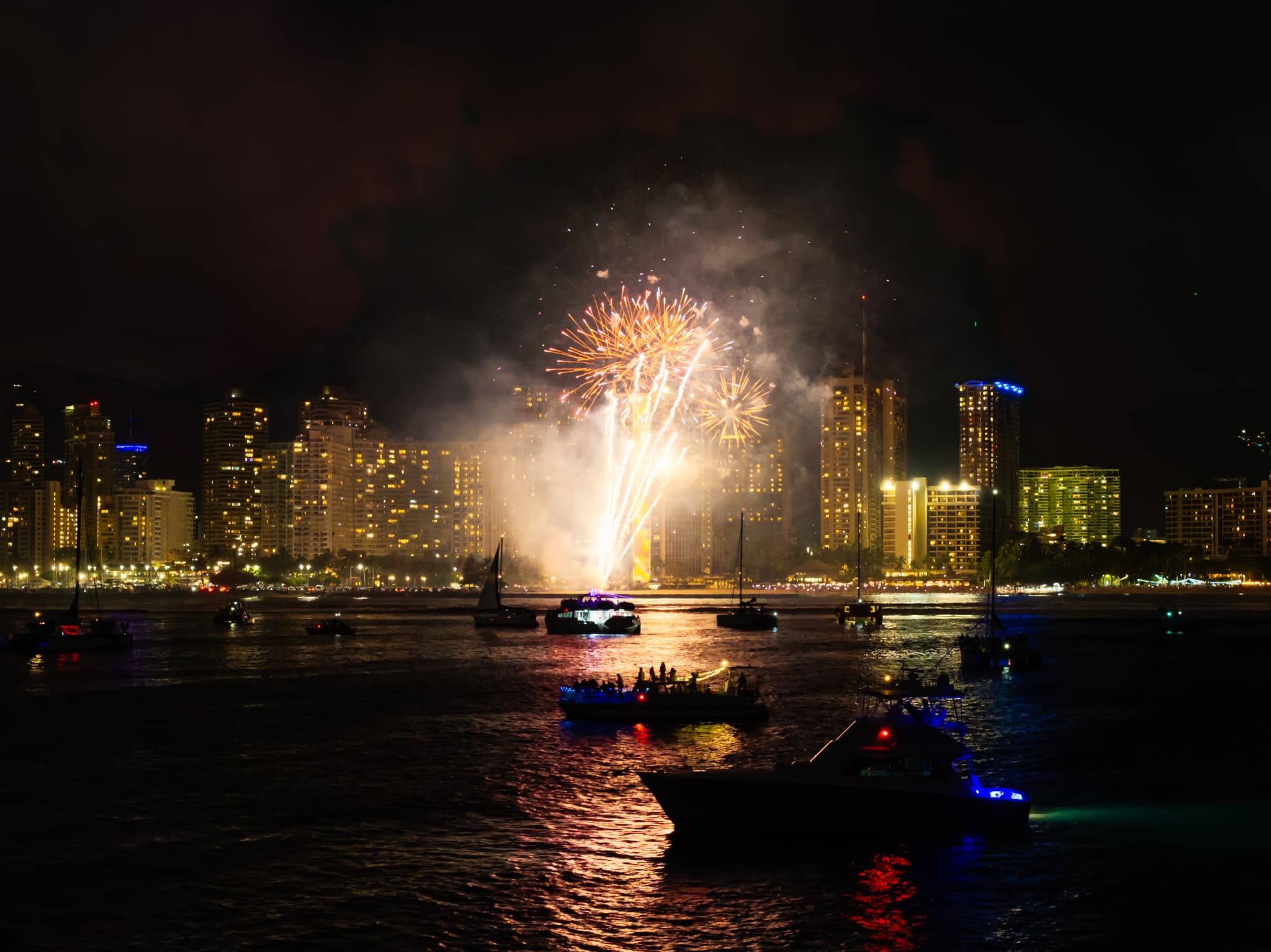 Limitless Private Sunset + Fireworks Cruise