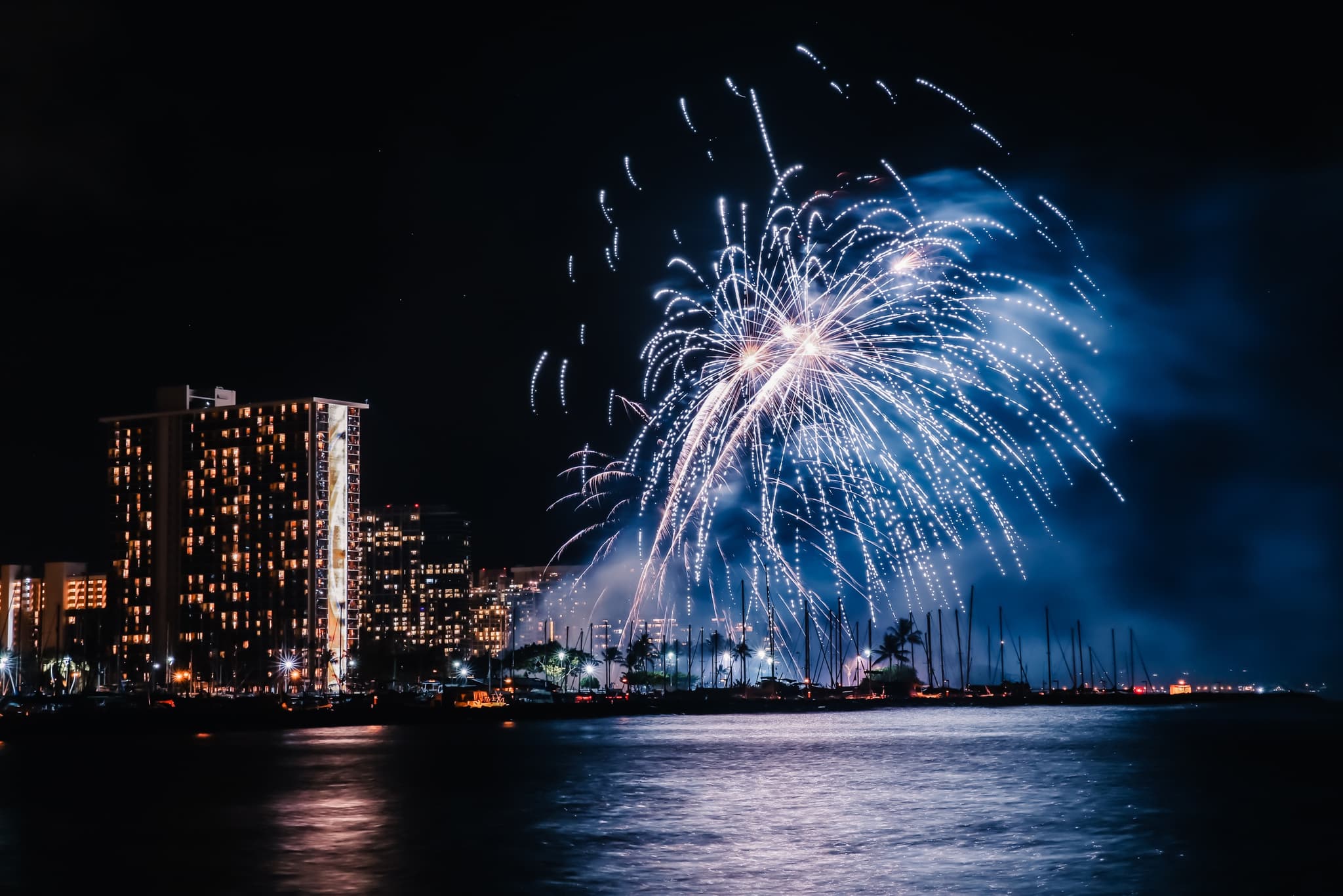 Private New Years Eve Fireworks Charter